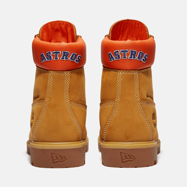 Men's Timberland® x New Era® Astros 6-Inch Waterproof Boot / Wheat Astros