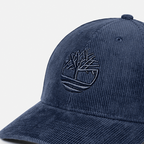 Corduroy Baseball Cap / Dark Navy