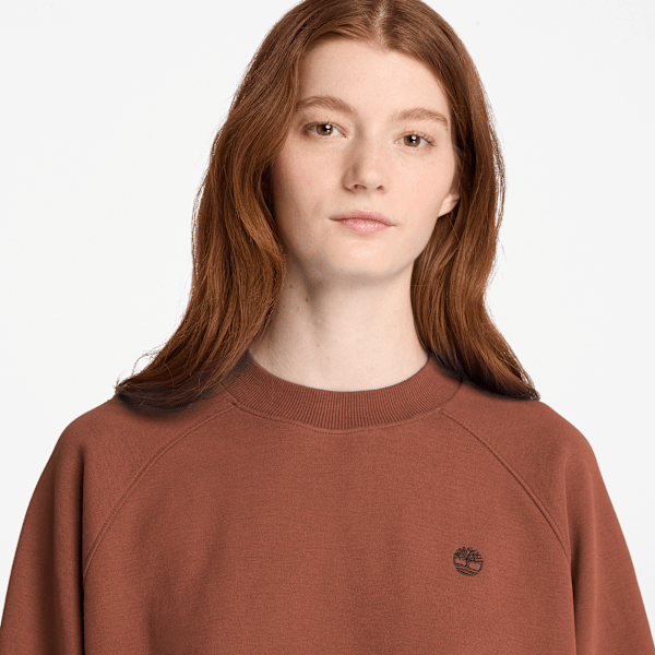 Women's Crafted Crew Sweatshirt / Brown