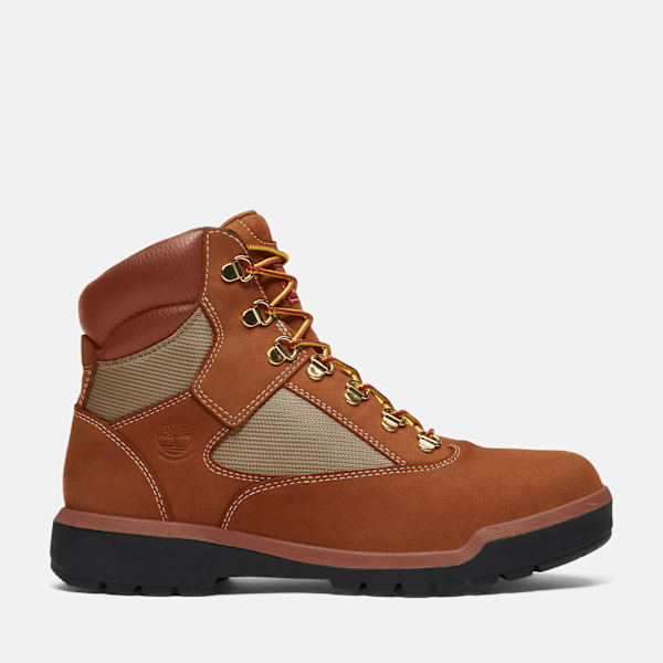 Men's Waterproof Mid Field Boot / Wheat Nubuck