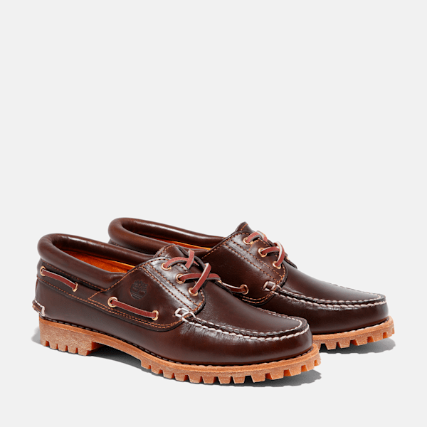 Women's Timberland® Authentic Boat Shoe / Brown