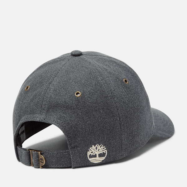 Denim Varsity Baseball Cap / Blackened Pearl