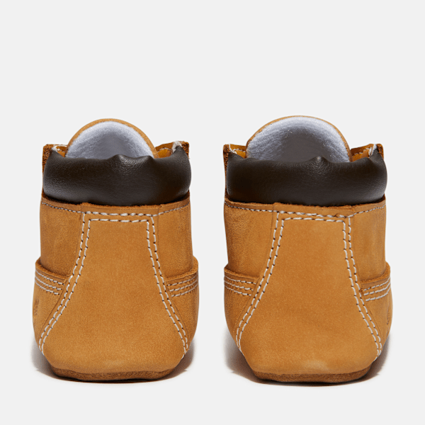 Infant Crib Bootie / Wheat Nubuck