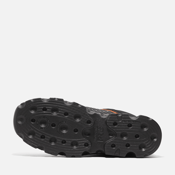 Men's Timberland PRO® Powertrain Sport Alloy Toe Work Sneaker / Black/Orange