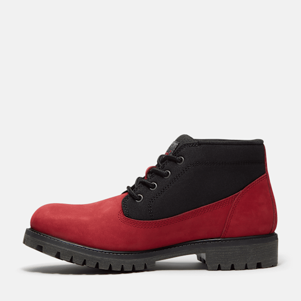 Men's Timberland® Premium Chukka Boot / Red Nubuck/Black