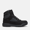 Men's Waterproof Mid Field Boot / Black Nubuck