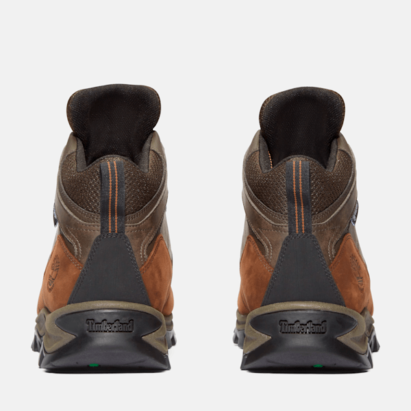 Men's Mt. Maddsen Mid Waterproof Hiking Boot / Dark Brown
