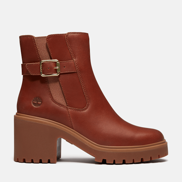 Women's Stone Heights Chelsea Boot / Rust Full-Grain