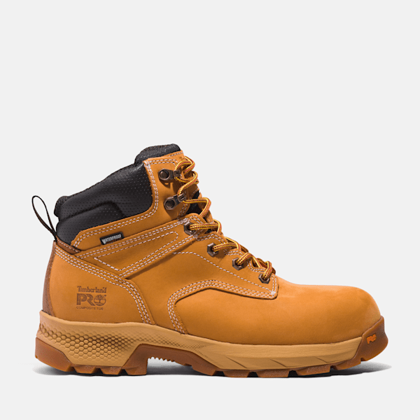Men's Timberland PRO® TiTAN™ EV 6" Waterproof Comp-Toe Work Boot / Wheat