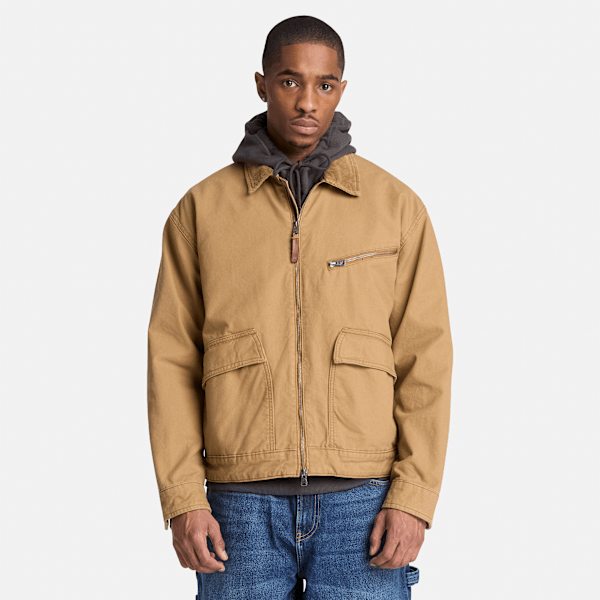 Men's Strafford Canvas Jacket / Medium Brown