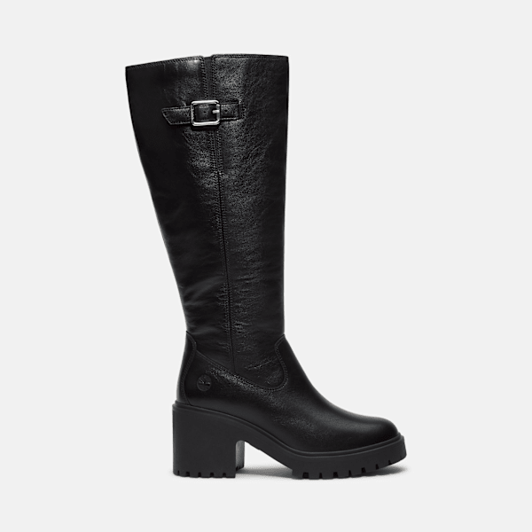 Women's Stone Heights Tall Side-Zip Boot / Black Full-Grain