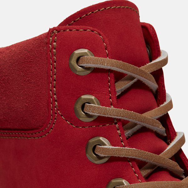 Women's Stone Street 6-Inch Waterproof Platform Boot / Red Nubuck