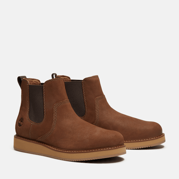 Men's Redwood Edge Chelsea Boot / Rust Nubuck