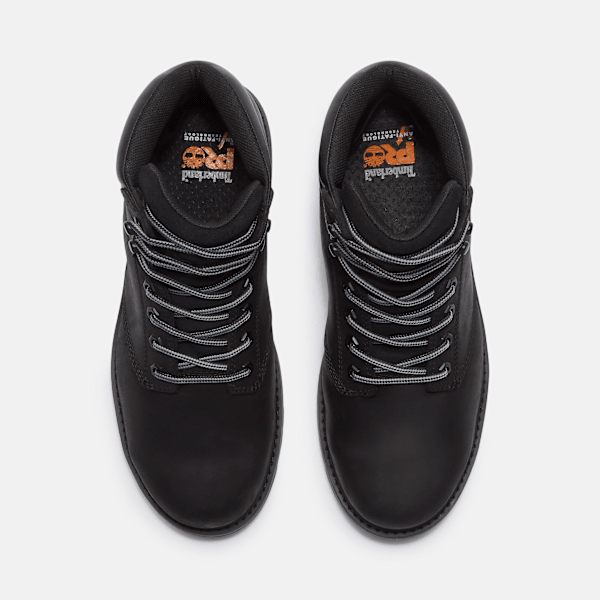 Men's TiTAN™ Tasker 6" Alloy-Toe Work Boot / Black Full-Grain