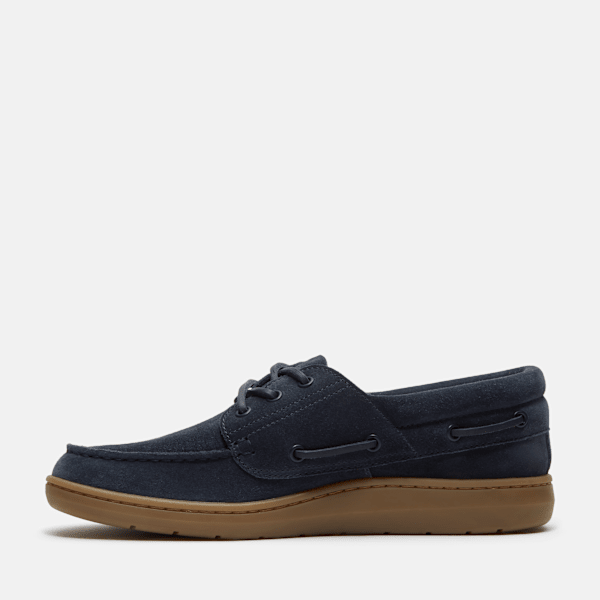 Men's Timberland® Portofino Pier Boat Shoe / Navy Suede