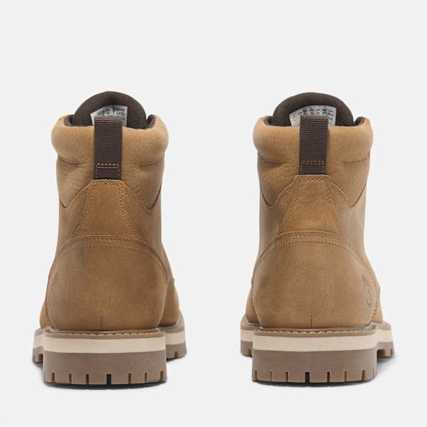 Men's Britton Road Mid Lace-Up Waterproof Boot / Wheat Full-Grain