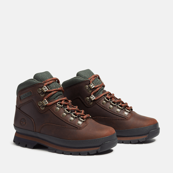 Women's Euro Hiker / Dark Brown Full-Grain