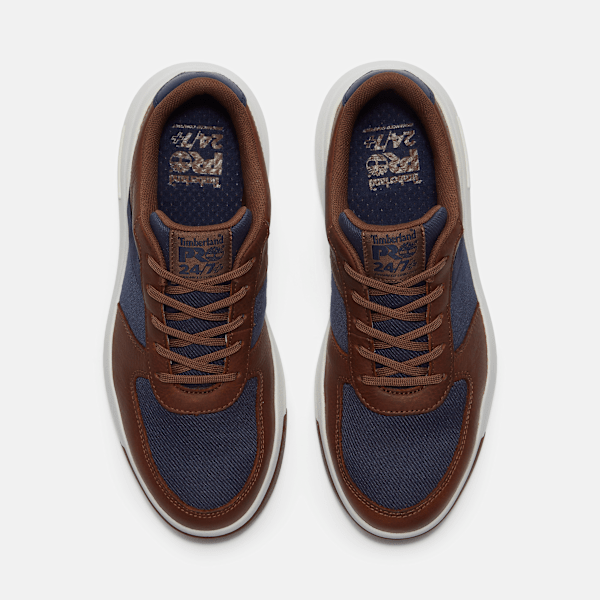 Men's Timberland PRO® Bridgeport Athletic Composite Toe Work Shoe / Brown