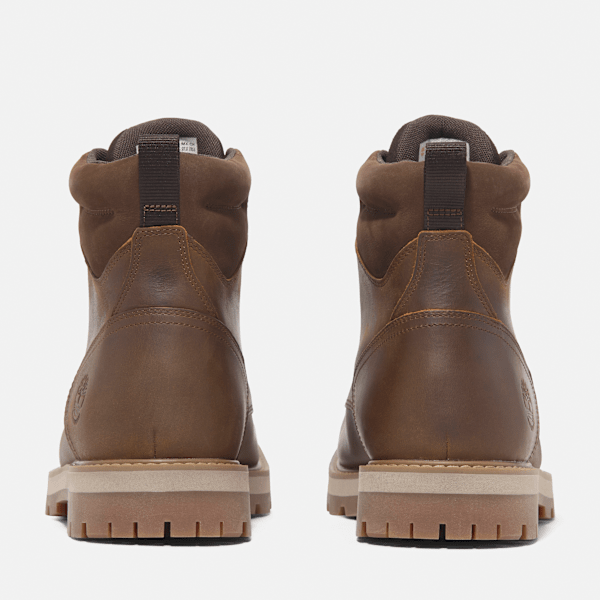 Men's Britton Road Waterproof Boot / Rust Full-Grain