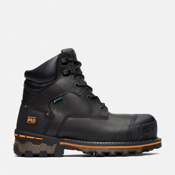 Men's Boondock 6" Composite Toe Waterproof Work Boot / Black