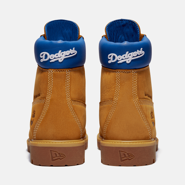 Men's Timberland® x New Era® Dodgers 6-Inch Waterproof Boot / Wheat Dodgers