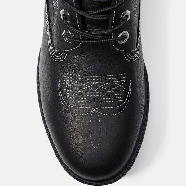 Men's Timberland® x Sneaker Politics 6-Inch Waterproof Boot / Black Full-Grain