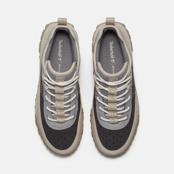 Men's GreenStride™ Motion 6 Mid Perforated Sneaker / White Full-Grain
