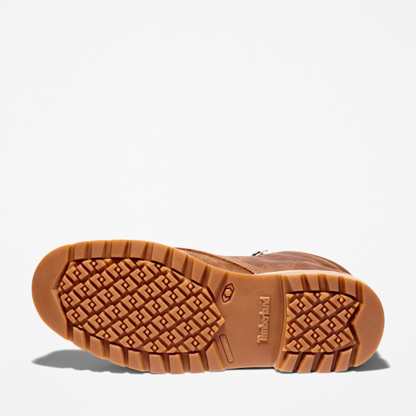 Men's Redwood Falls Waterproof Moc-Toe Boot / Saddle Brown