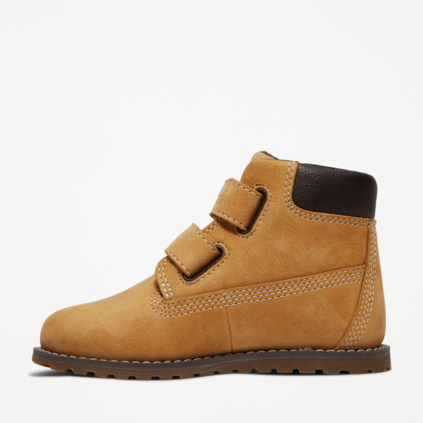 Toddler Pokey Pine Hook-and-Loop Boot / Wheat Nubuck
