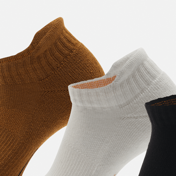 Newmarket Village 3-Pack No Show Sock / Wheat