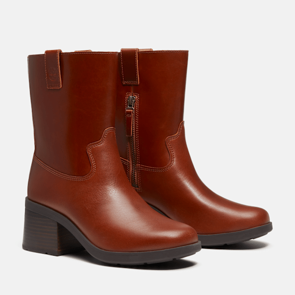 Women's Bellevaux Side-Zip Boot / Rust Full-Grain