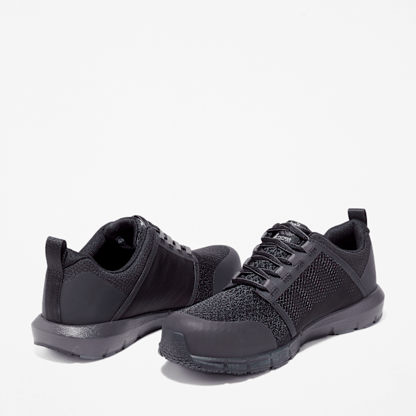 Men's Radius Composite Toe Work Sneaker / Black