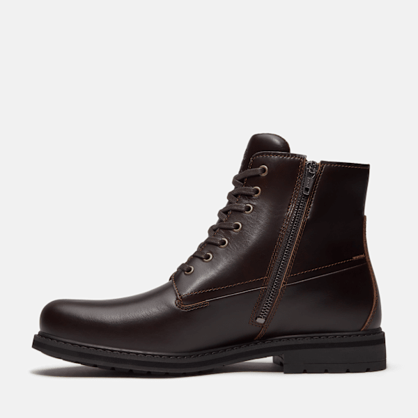 Men's Stormbucks Waterproof Boot / Dark Brown Full-Grain