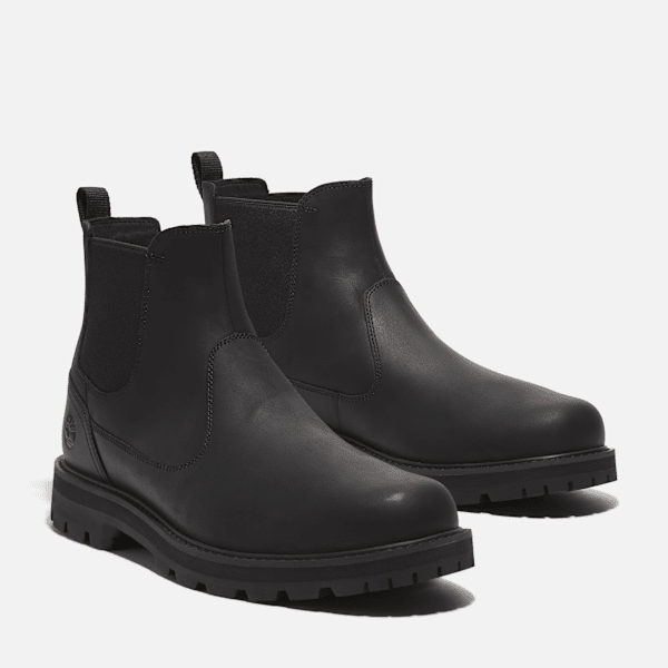 Men's Britton Road Chelsea Boot / Black Full-Grain