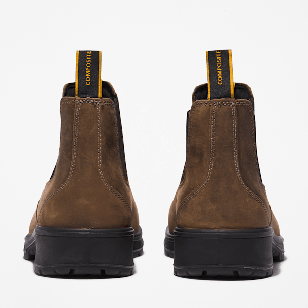 Nashoba Casual Composite Toe Work Shoe / Turkish Coffee Brown