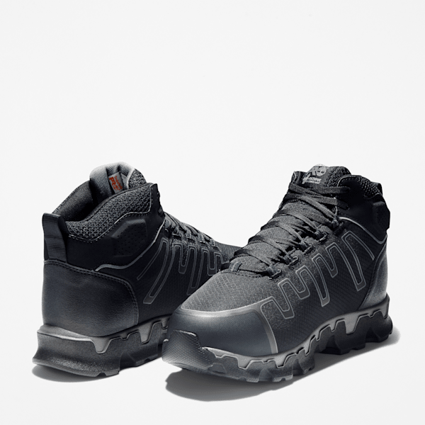 Men's Timberland PRO® Powertrain Sport Met Guard Alloy Toe Work Boot / Black/Grey