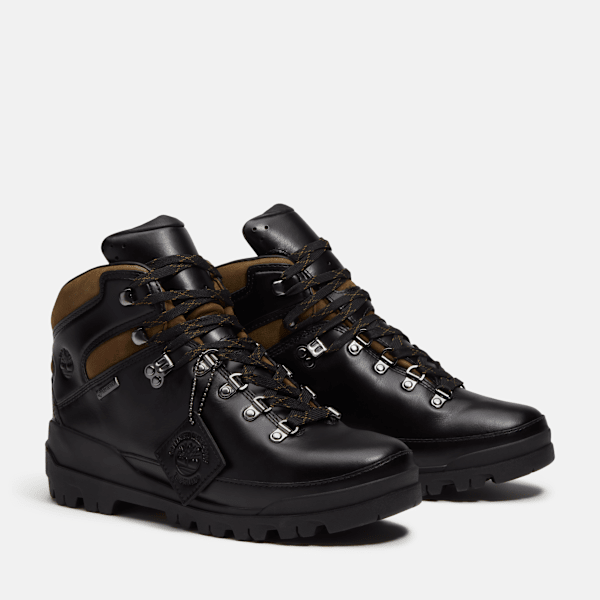 Men's World Hiker with GORE-TEX Membrane / Black Full-Grain/Olive