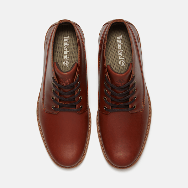 Men's Stormbucks Waterproof Chukka Boot / Rust Full-Grain