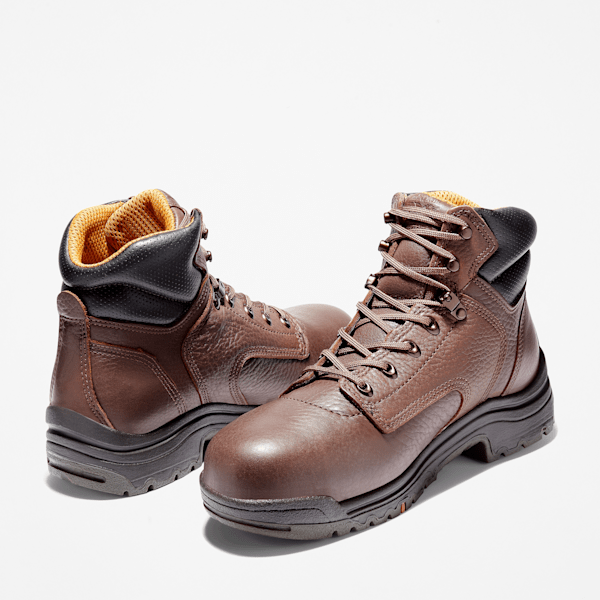 Men's TiTAN™ 6" Alloy Toe Waterproof Work Boot / Brown