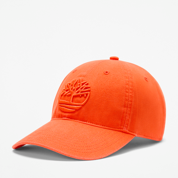 Soundview Embroidered Baseball Cap / Tangerine Tango