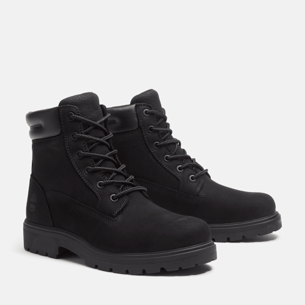 Women's Auburn Falls 6-Inch Waterproof Boot / Black Nubuck