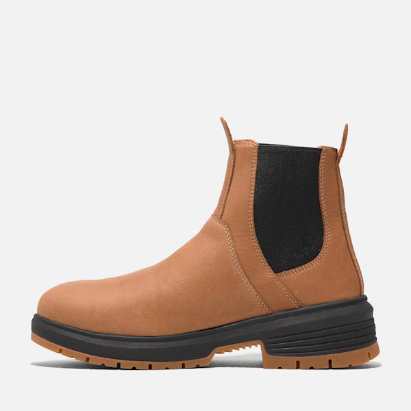 Women's TimberlandPRO® Birchline 6" Comp-Toe Work Boot / Light Brown Full-Grain