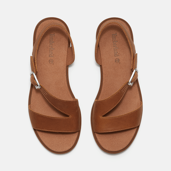 Women's Calista Bay Backstrap Sandal / Rust Full-Grain