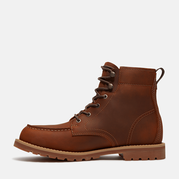 Men's Britton Falls Mid Waterproof Boot / Medium Brown Full-Grain