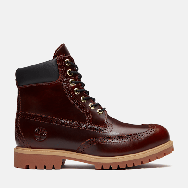 Men's Timberland® Premium 6-Inch Waterproof Boot / Burgundy Full-Grain
