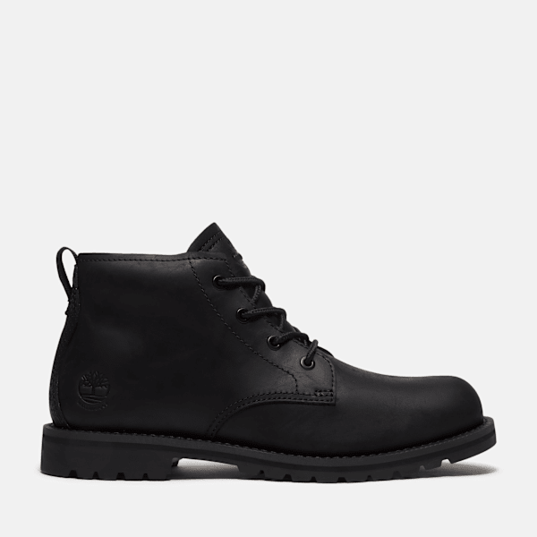 Men's Britton Falls Waterproof Chukka Boot / Blackout Full-Grain