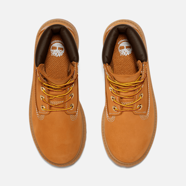 Junior Timberland® Premium 6-Inch Waterproof Boot / Wheat