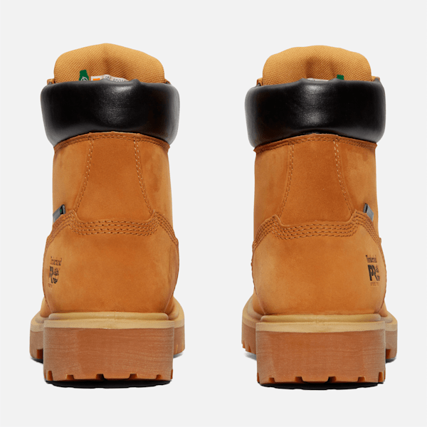 Men's Timberland PRO® Direct Attach 6" Waterproof Insulated Steel-Toe Work Boot / Wheat