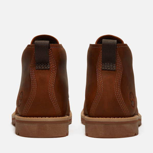 Men's Britton Falls Waterproof Chukka Boot / Medium Brown Full-Grain