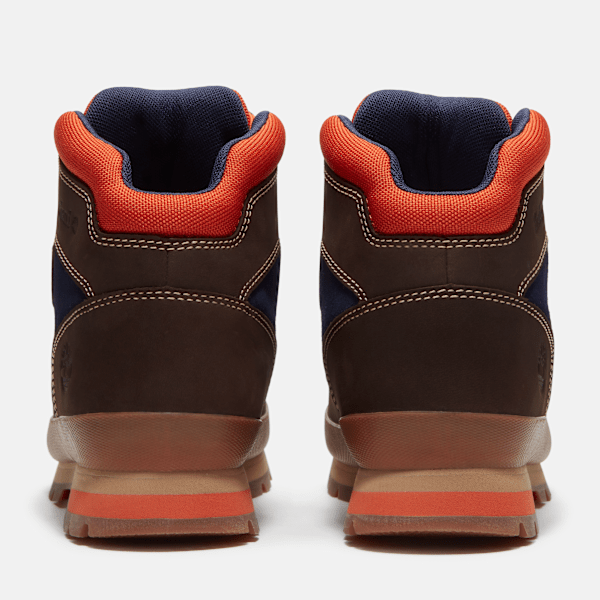 Men's Euro Hiker / Dark Brown Nubuck/Dark Blue
